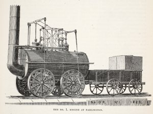 Die Nr. 1 Lokomotive in Darlington