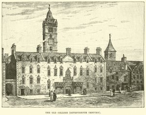 Das Alte College, siebzehntes Jahrhundert von English School