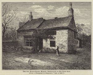 Das alte Herrenhaus, Morley, Geburtsort von Sir Titus Salt von English School