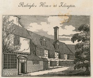 Das alte Pied Bull (Rückseite), Sir Walter Raleighs Haus von English School