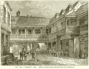 Das Alte Tabard Inn von English School