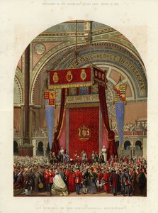 Die Eröffnung der Internationalen Ausstellung, 1862 von English School