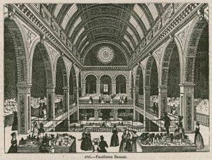 Der Pantheon-Basar, Oxford Street, London von English School