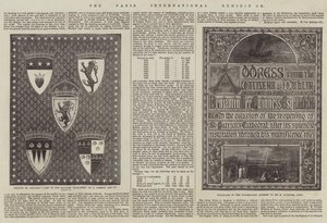 Die Pariser Internationale Ausstellung (Gravur) von English School