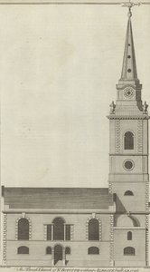 Die Pfarrkirche St. Botolph ohne Aldgate, London