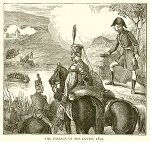 Der Übergang über den Douro, 1809