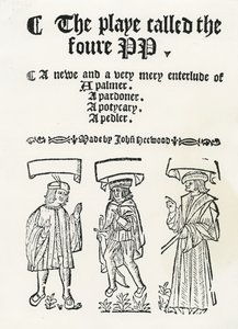 Das Spiel namens die vier PP, ca. 1530