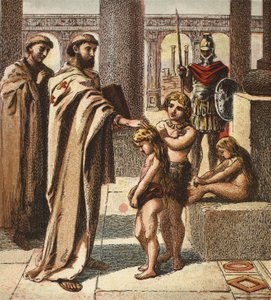Der Papst und die sächsischen Kinder, veröffentlicht 1890