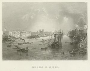 Der Hafen von London