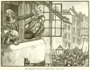 Die Priestley-Unruhen in Birmingham von English School