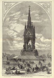 Das Nationaldenkmal des Prinzgemahls von English School