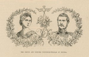 Der Prinz und die Prinzessin Friedrich Wilhelm von Preußen von English School