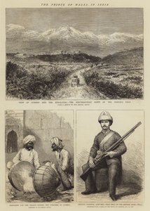 Der Prinz von Wales in Indien von English School