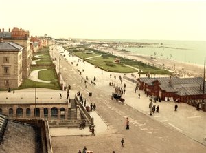 Die Promenade und Seen, Southport