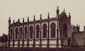 Die Kapelle des Proprietary College, Cheltenham von English School