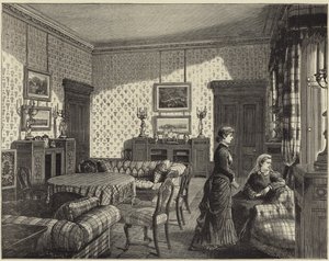 Die Königin in Balmoral von English School