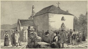 Die Königin in Balmoral von English School