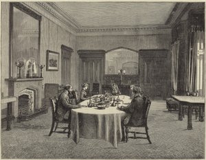 Die Königin in Balmoral von English School