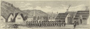 Die Königin in Balmoral von English School