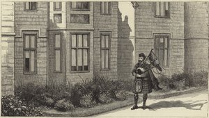 Die Königin in Balmoral von English School