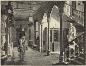 Die Königin in Balmoral von English School