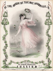 Die Königin der Mai-Quadrille von English School