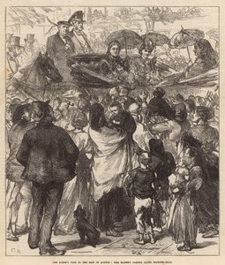 Der Besuch der Königin im Osten Londons von English School