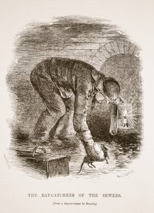 Die Rattenfänger der Kanalisation, nach dem Daguerreotypie von Richard Beard, Illustration aus London Labour and London Poor von Henry Mayhew, veröffentlicht 1862 von English School