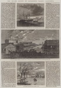 Die jüngsten Überschwemmungen im Sacramento Valley, Kalifornien von English School