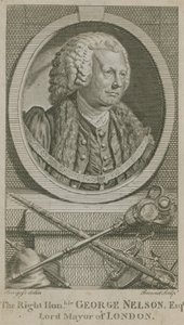 Der ehrenwerte George Nelson, Lord Mayor von London von English School