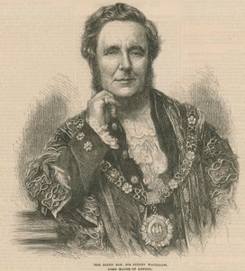 Der ehrenwerte Sir Sydney Waterlow, Lord Mayor von London von English School