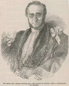 Der ehrenwerte Thomas Challis, MP, Lord Mayor von London