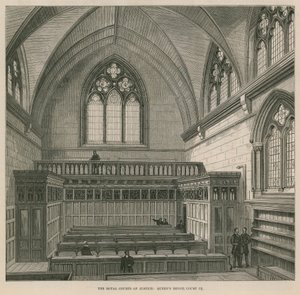 Die königlichen Gerichtshöfe: Queens Bench, Gericht IX von English School