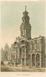 Die Royal Exchange, London von English School