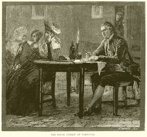 Die königliche Familie in Varennes von English School