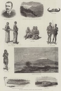 Die Ostafrika-Expedition der Royal Geographical Society (Stich) von English School
