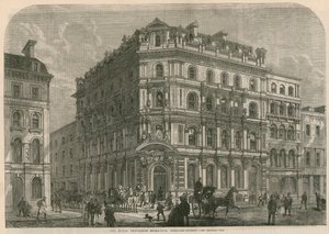 Die Royal Insurance Buildings, Lombard Street, London von English School