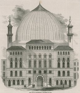 Das Royal Panopticon of Science and Art, Leicester Square, London von English School