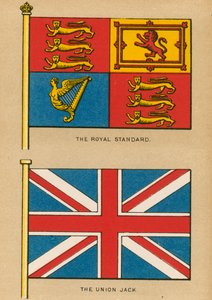Die königliche Standarte. Der Union Jack von English School