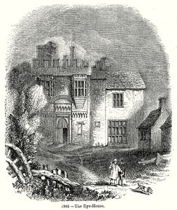 Das Rye-Haus (Gravur) von English School