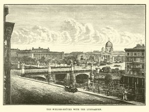 Die Schlossbrücke mit dem Lustgarten von English School