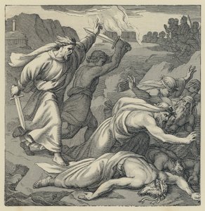 Der zweite Psalm (Gravur) von English School