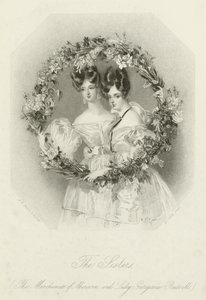 Die Schwestern, die Marchioness von Abercorn und Lady Georgiana Russell von English School