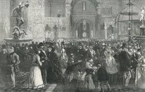 Das South Kensington Museum am Pfingstmontag