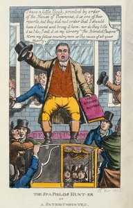 Die Spa Fields Hunt-er oder ein Patriot beritten, 1816