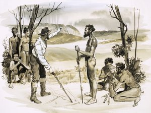 Die Geschichte Australiens: John Batman kauft Land von den Aborigines von English School