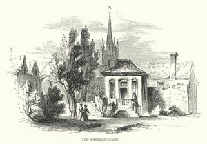 Das Sommerhaus (Gravur) von English School