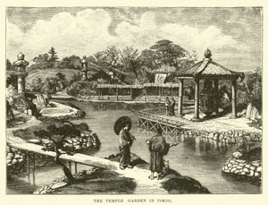 Der Tempelgarten in Tokio von English School