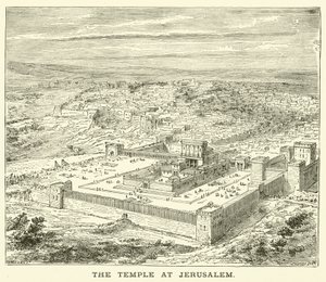 Der Tempel in Jerusalem von English School