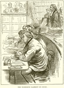 Der Tichborne-Anwärter vor Gericht von English School